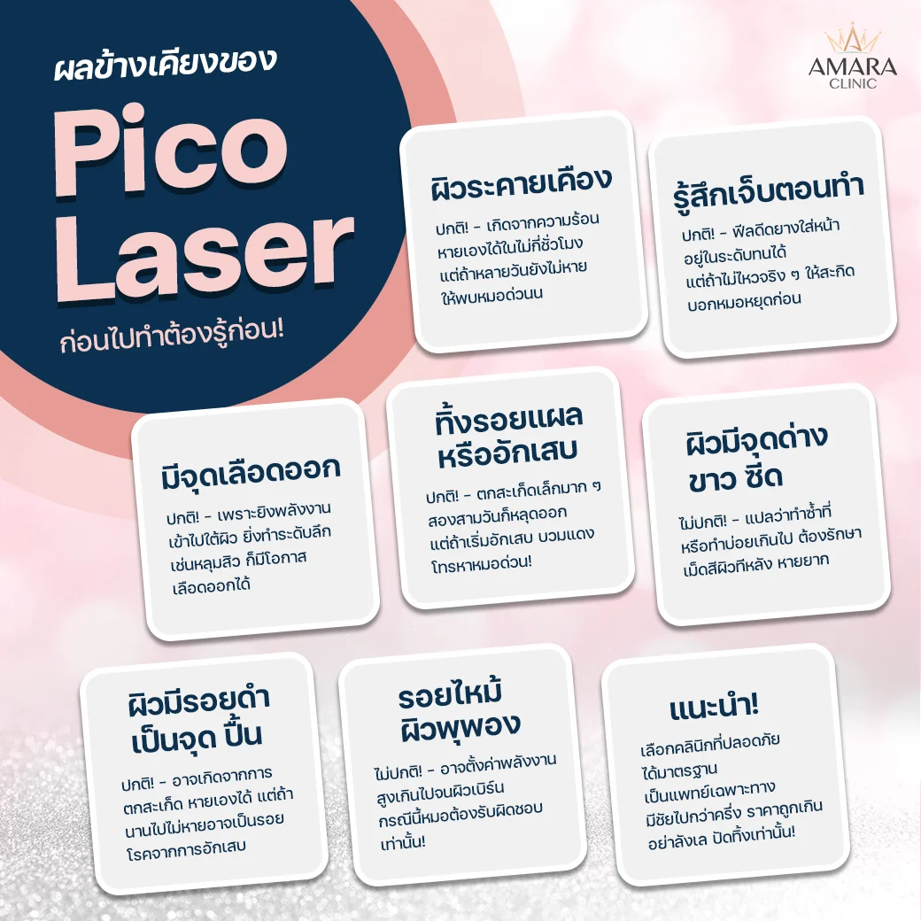 7 Side effects of Pico Laser
